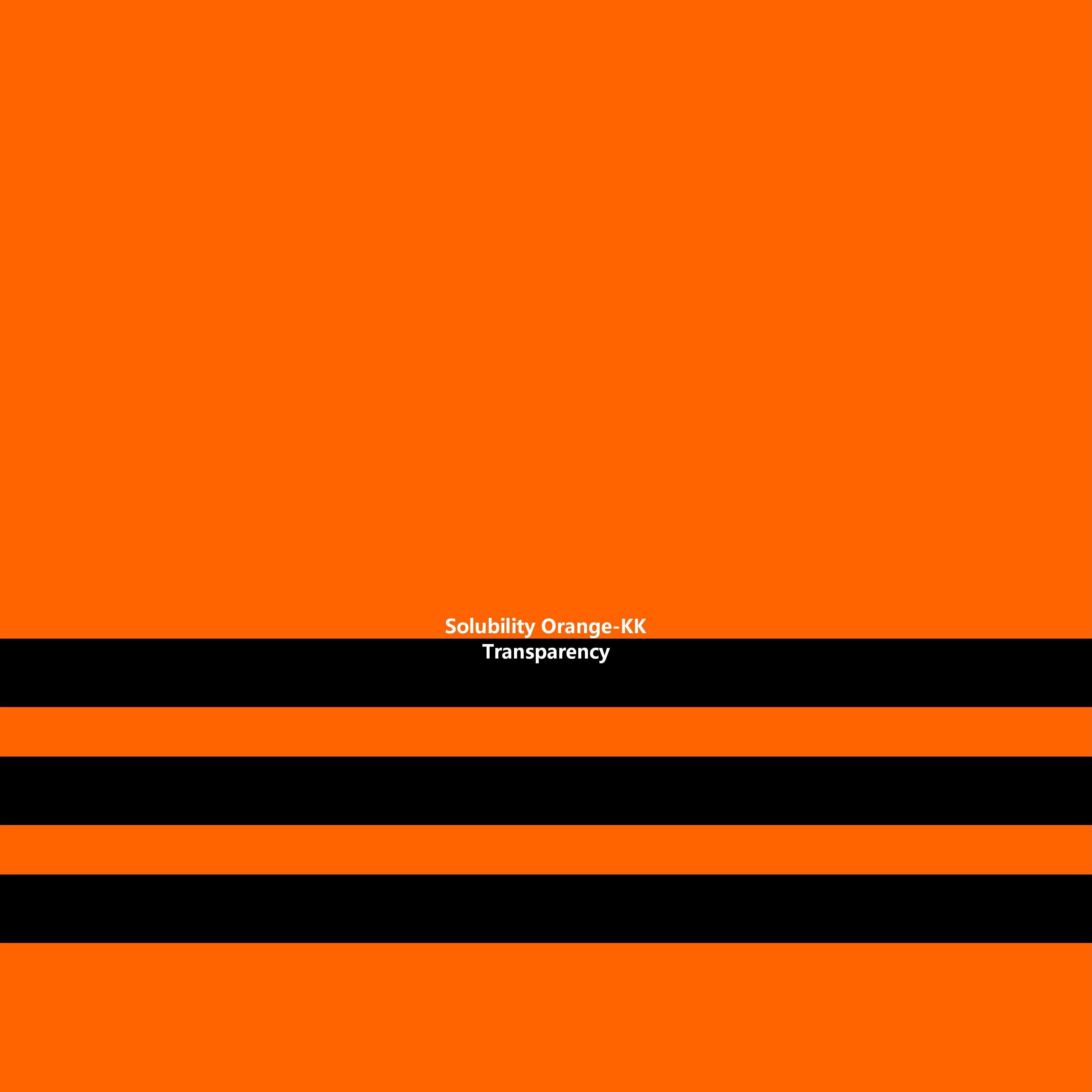 Solubility Orange Yellow KK