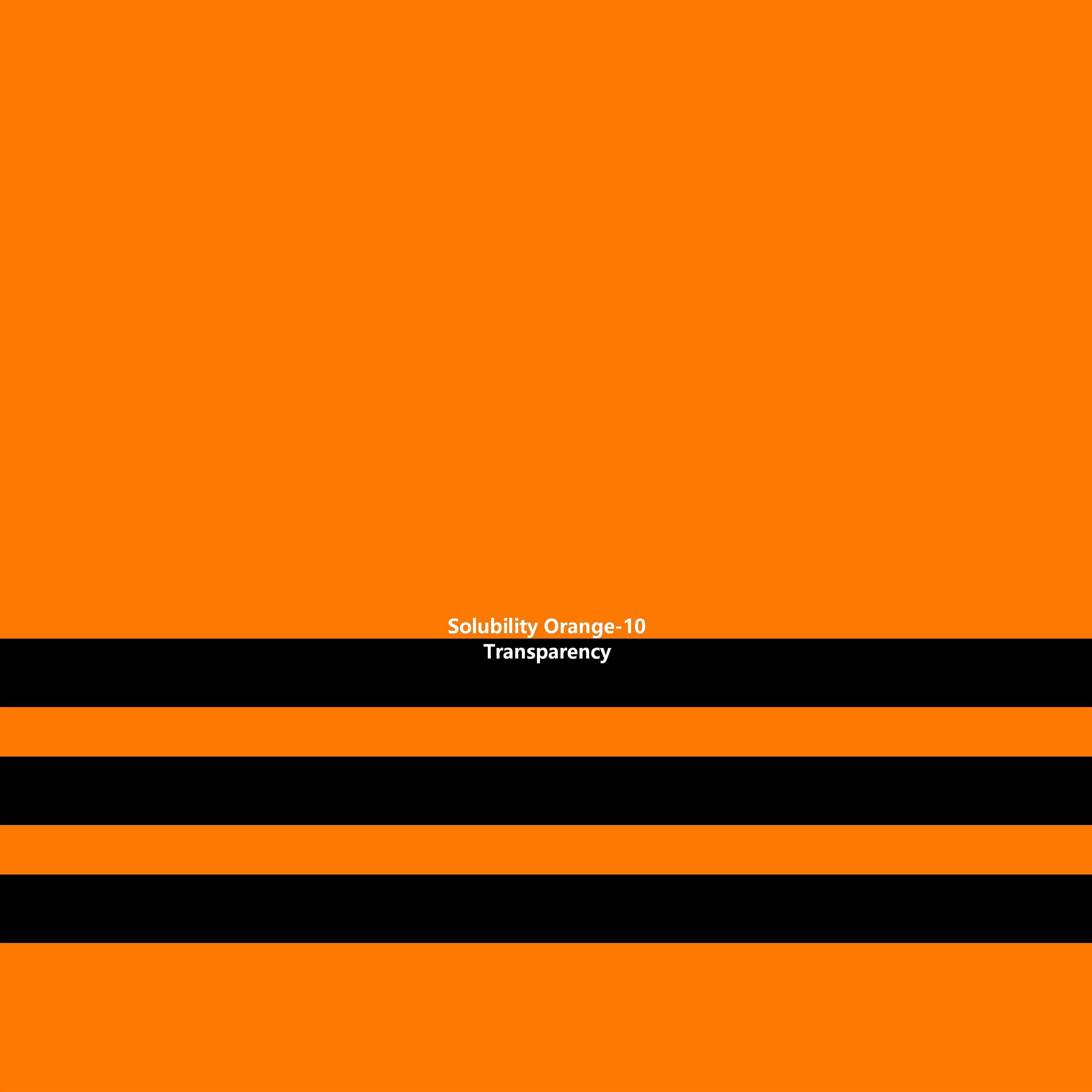 Solubility Orange-10